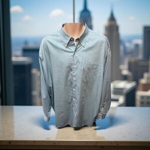 Peter Millar Pink Blue Check Button Up Seaside Finish Shirt Size XXL #48